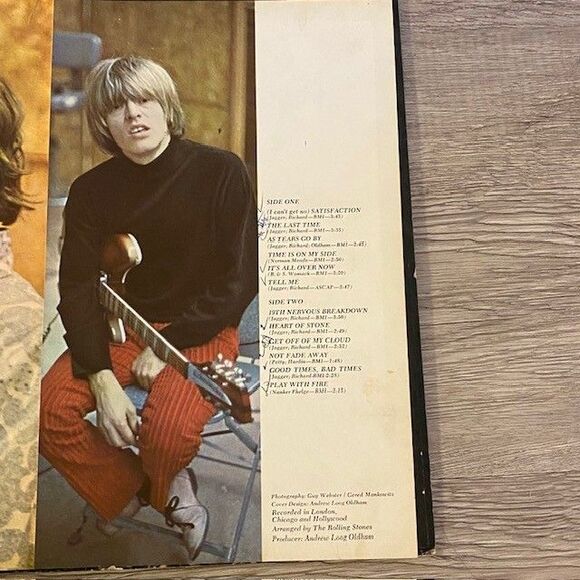 The Rolling Stones - Big Hits (High Tide And Green Grass) Vinyl Record - LP - Picture 3 of 8